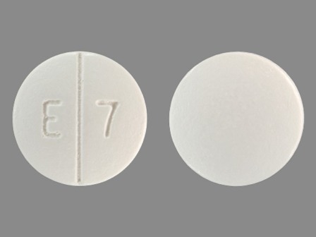 white e 7 pill