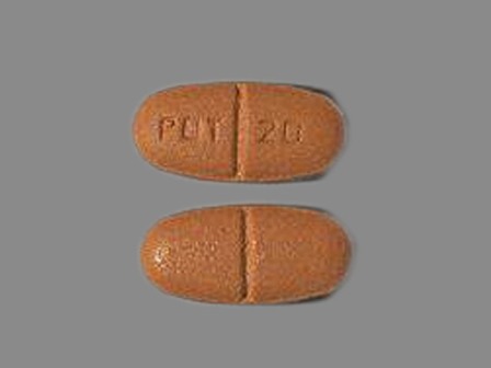 20mg POT20 OR POT20: (68968-2020) Pexeva (Paroxetine Mesylate) 20 mg Oral Tablet by Noven Therapeutics, LLC