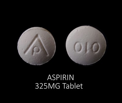 AP 010: (69618-016) Aspirin 325 mg 325 mg 325 mg Oral Tablet by Reliable 1 Laboratories LLC