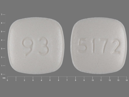 93 5172: (70786-5172) Alendronate Sodium 35 mg Oral Tablet by Unit Dose Services