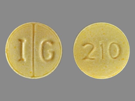 IG 210: (76282-210) Folate 1 mg Oral Tablet by Exelan Pharmaceuticals, Inc.