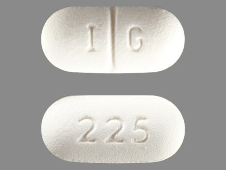 I G 225: (76282-225) Gemfibrozil 600 mg Oral Tablet by Exelan Pharmaceuticals, Inc.